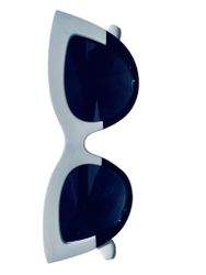 Solglasögon cateyes svart-vita