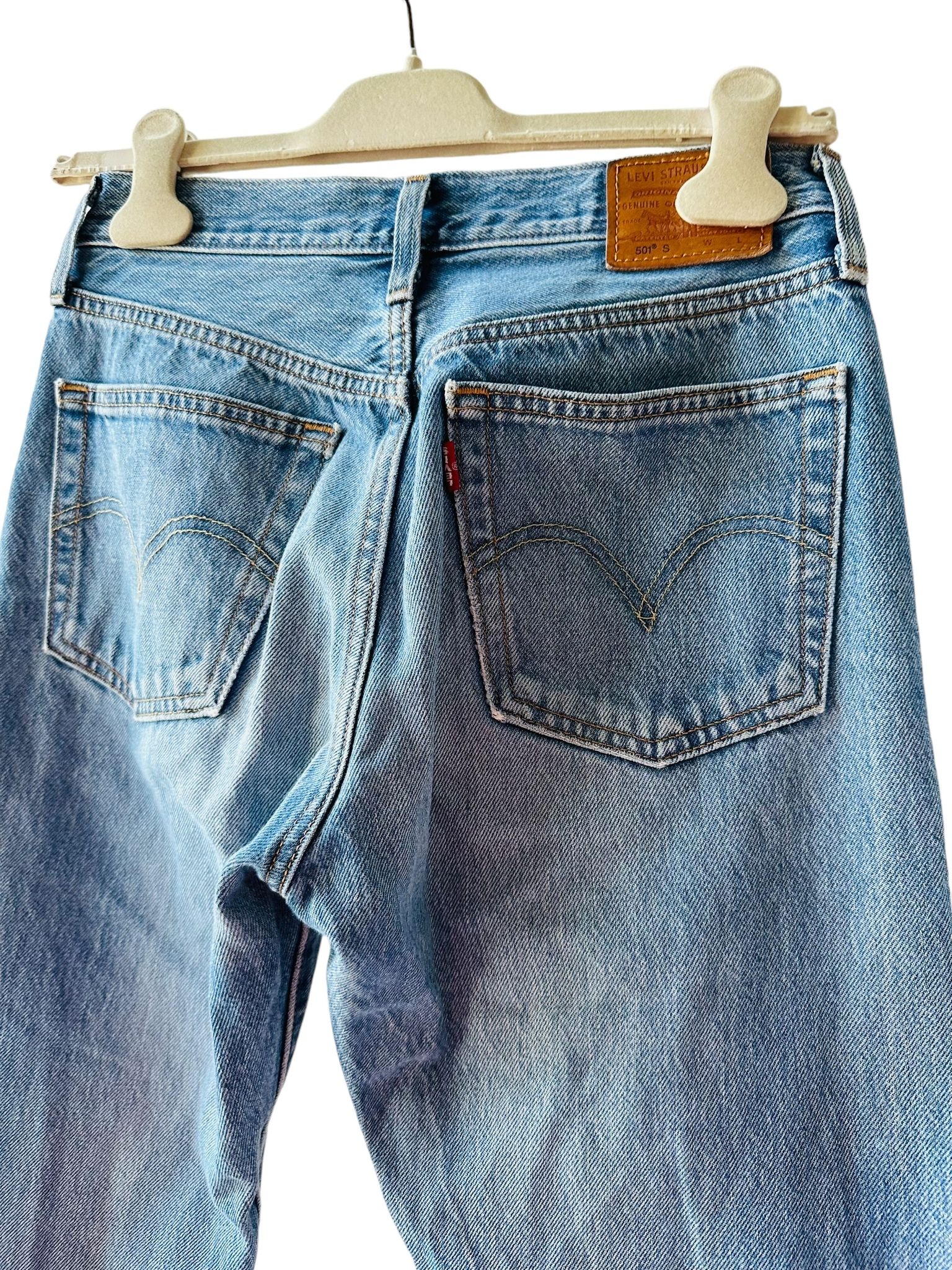 Levi’s 501S 25/30 ljusblå