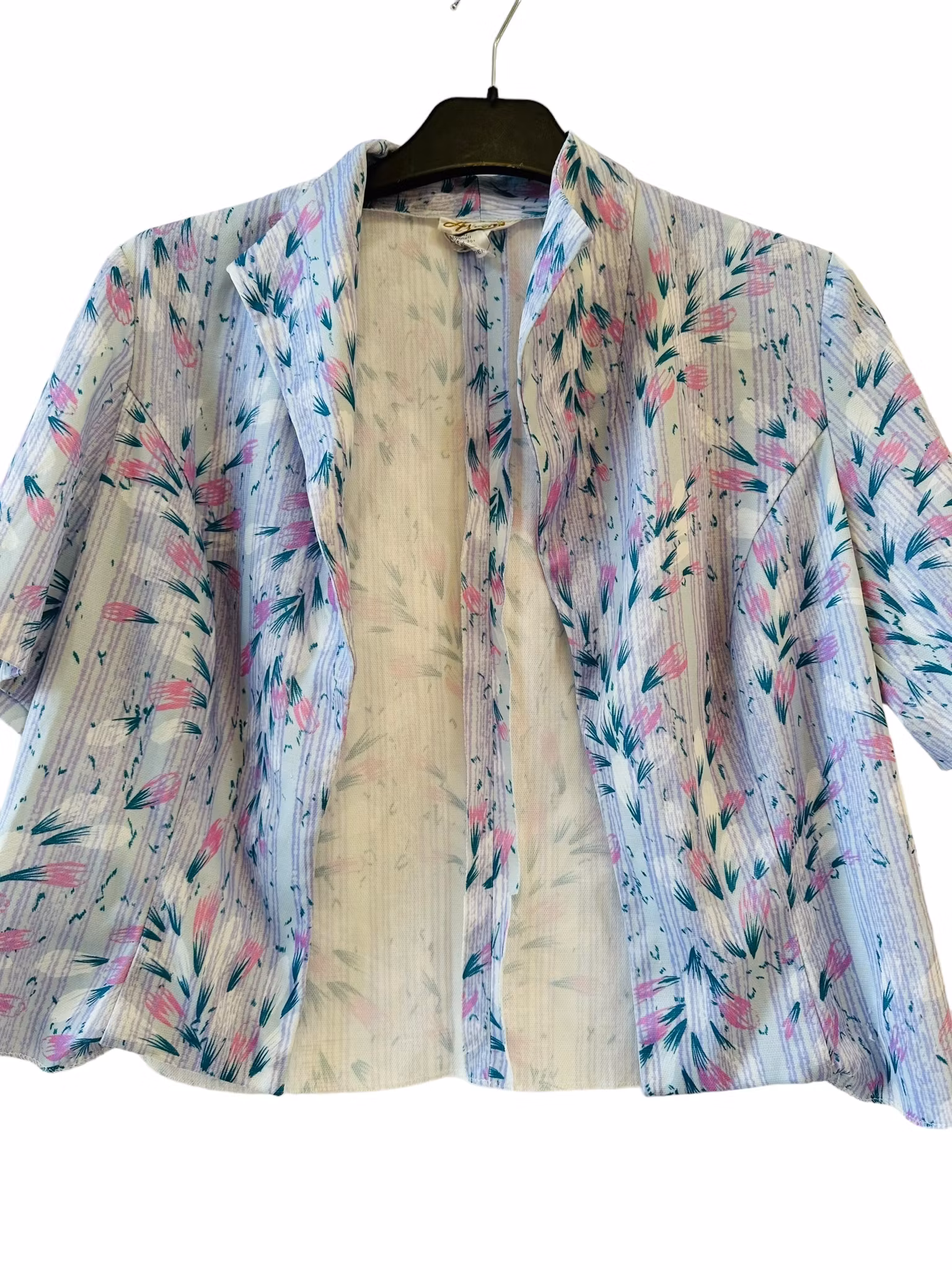 Vintage kortärmad jacka
