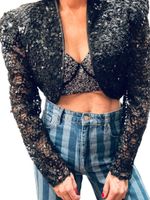 Bralette med paljetter