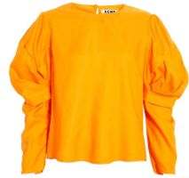 Acne topp med puffärm