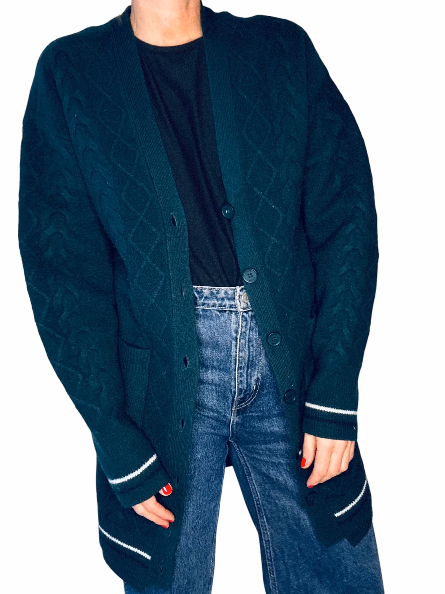 Sonia Rykiel kofta i ull