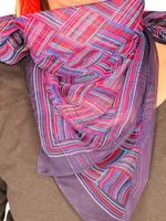 Vintage scarf i chiffong