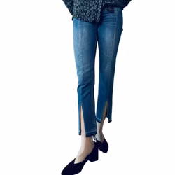 Frame Denim jeans med slits