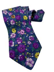 Sidenslips med vårblommor