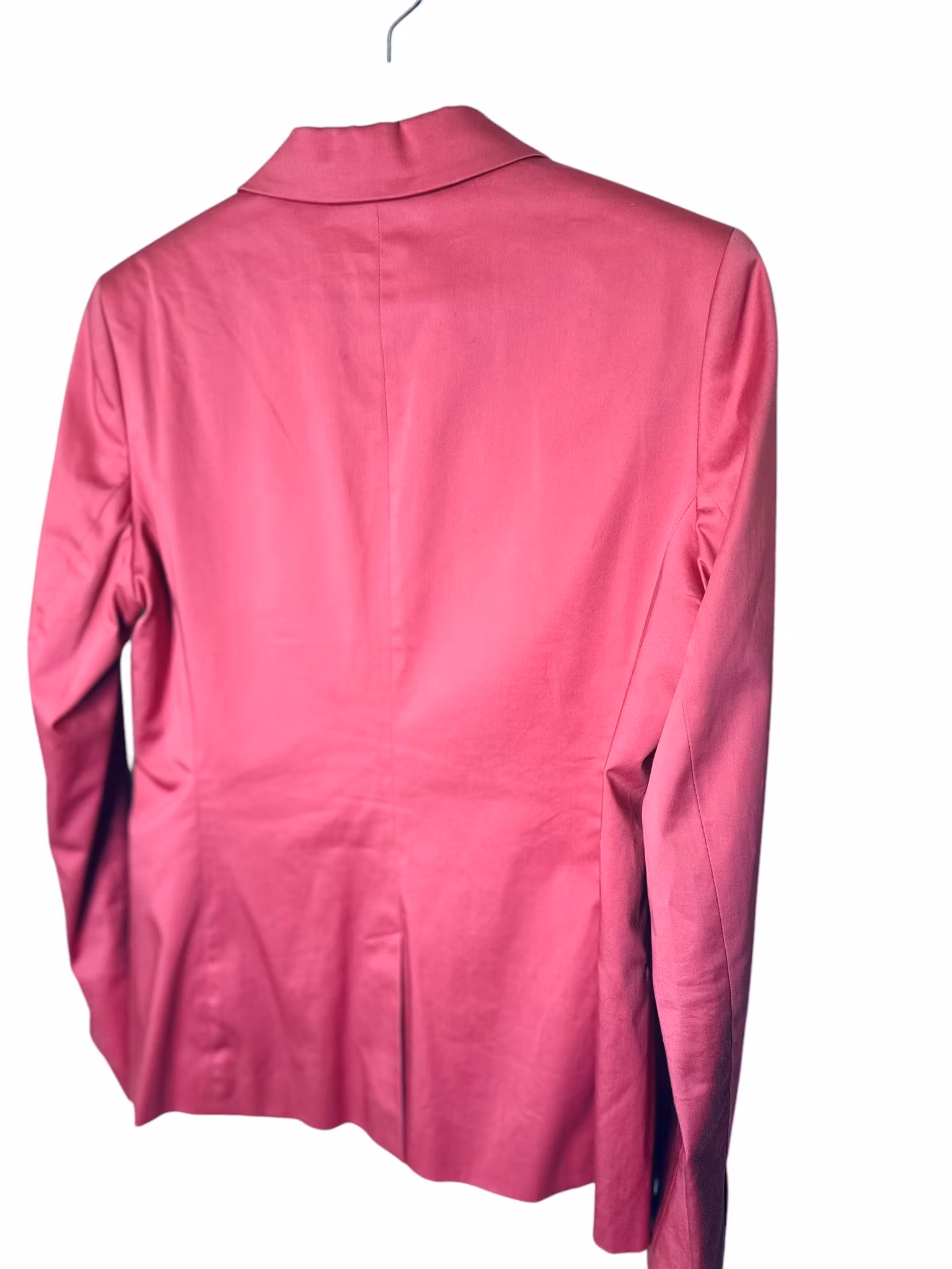 Rosa blazer i bomull
