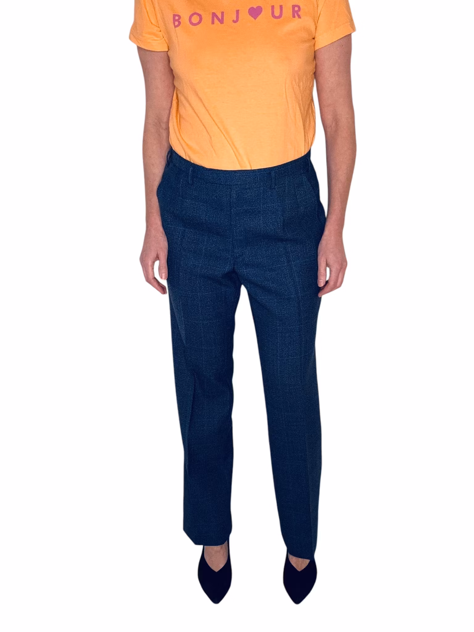 Vintage kostym i 100% ull