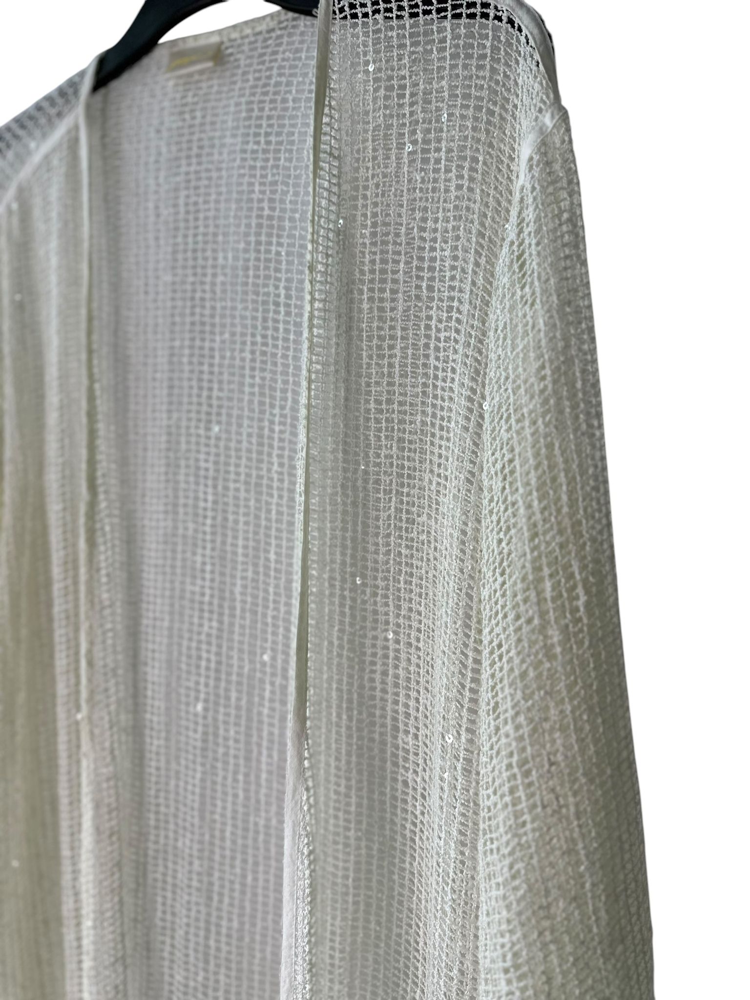 Kimono i nät med paljetter