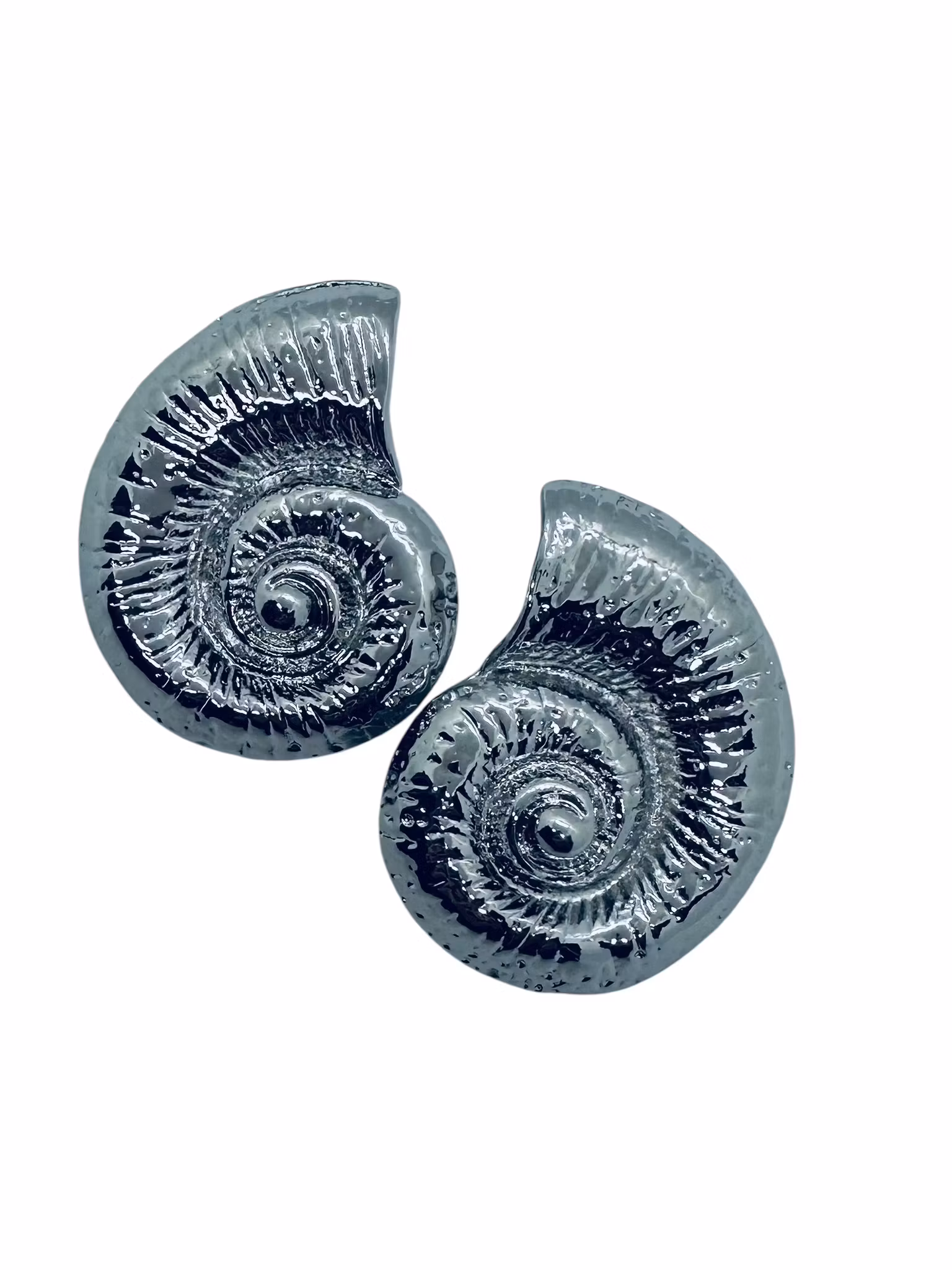 Örhängen snäckor i silver