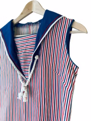 Vintage sjömansklänning