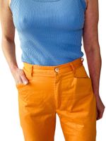 Vintage orange byxor