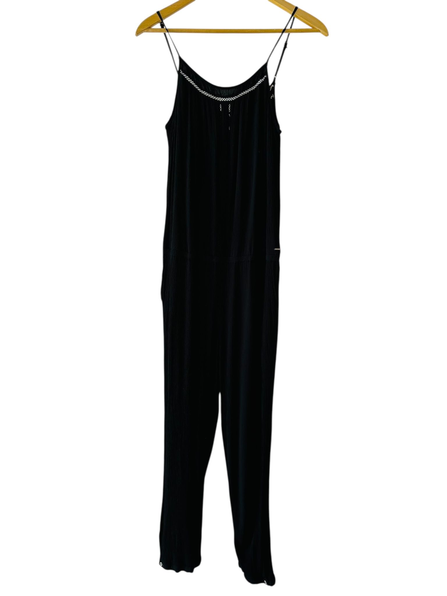 Hilfiger svart jumpsuit i bohostil
