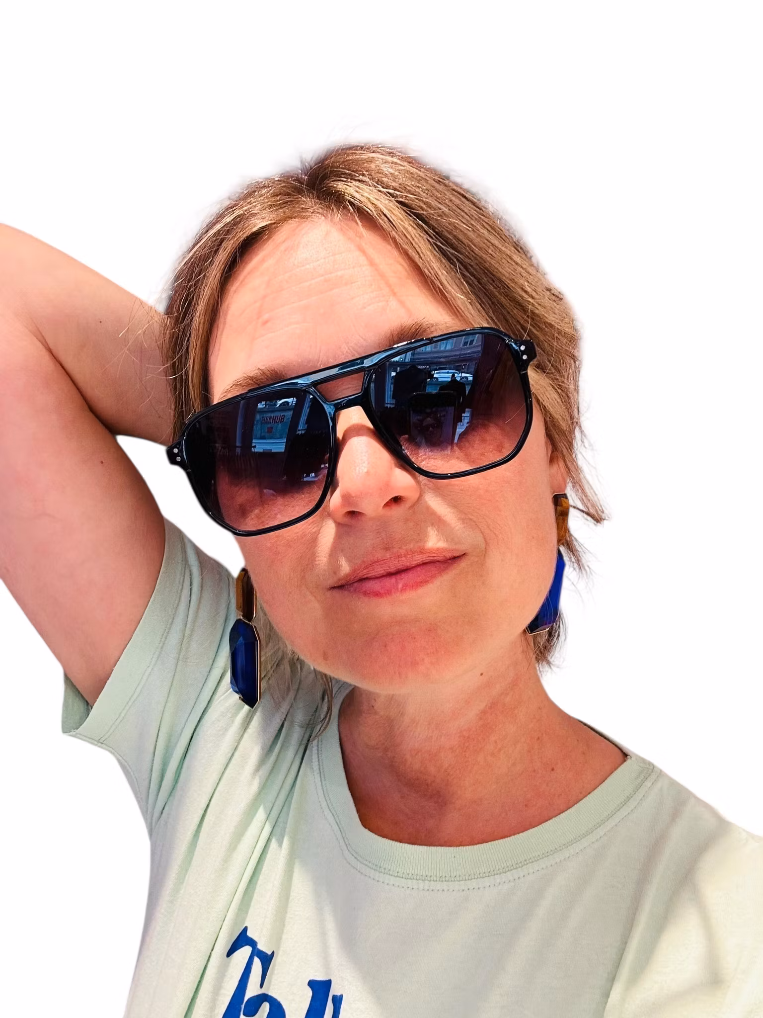 Solglasögon bruna aviators