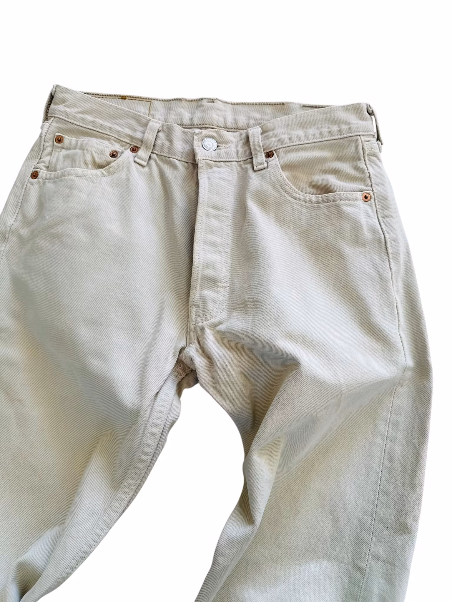 Vintage Levi’s 501 Made in USA beige 30/30