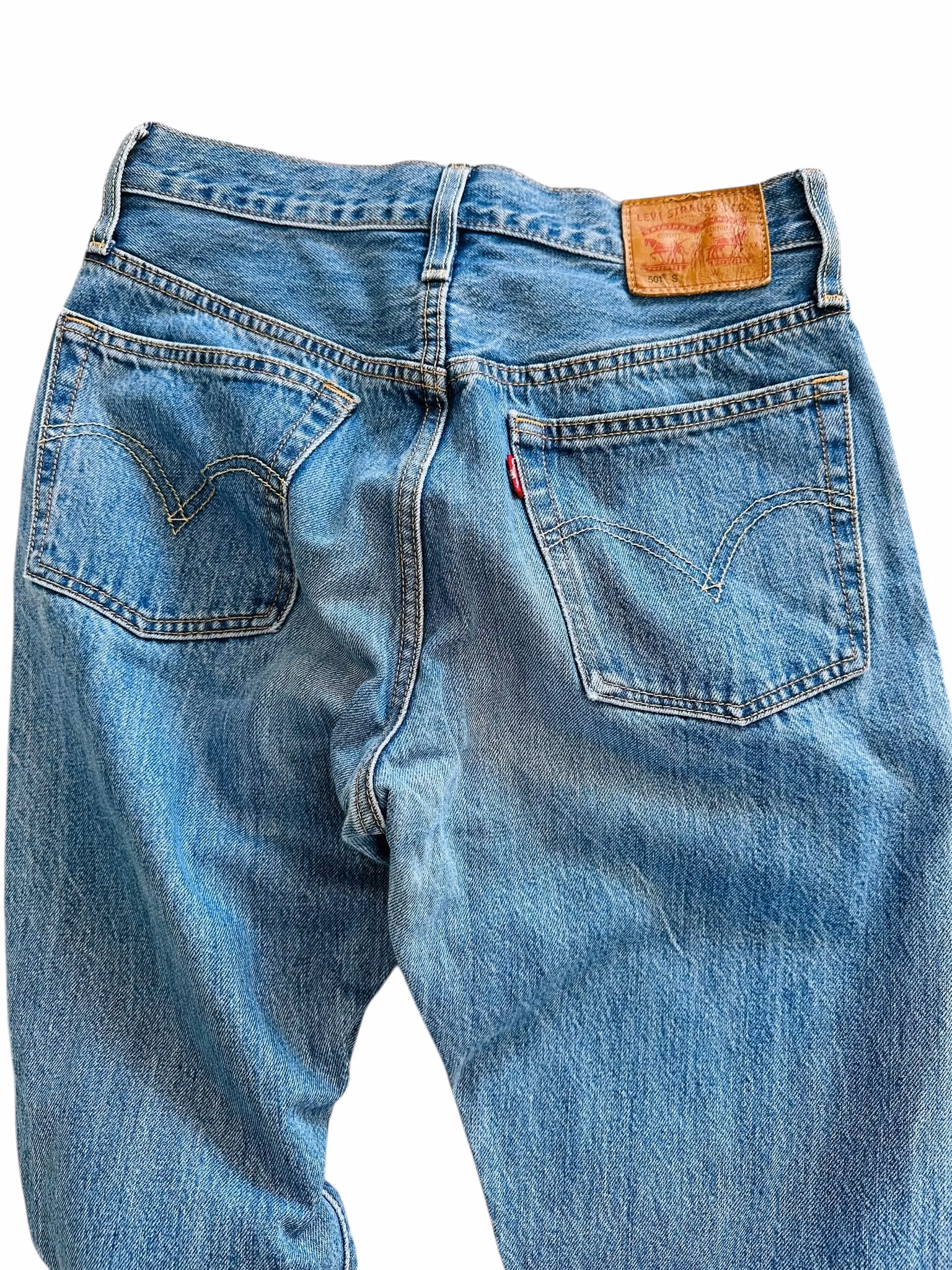 Levi’s 501S 26/28 mellanblå