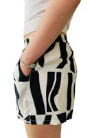 Scampi svart/vita shorts