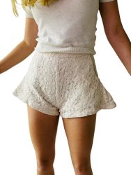 Benvita shorts i spets