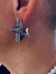 Örhängen stjärnor - silver