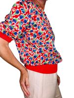 Vintage blommig topp