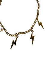Halsband med blixtar
