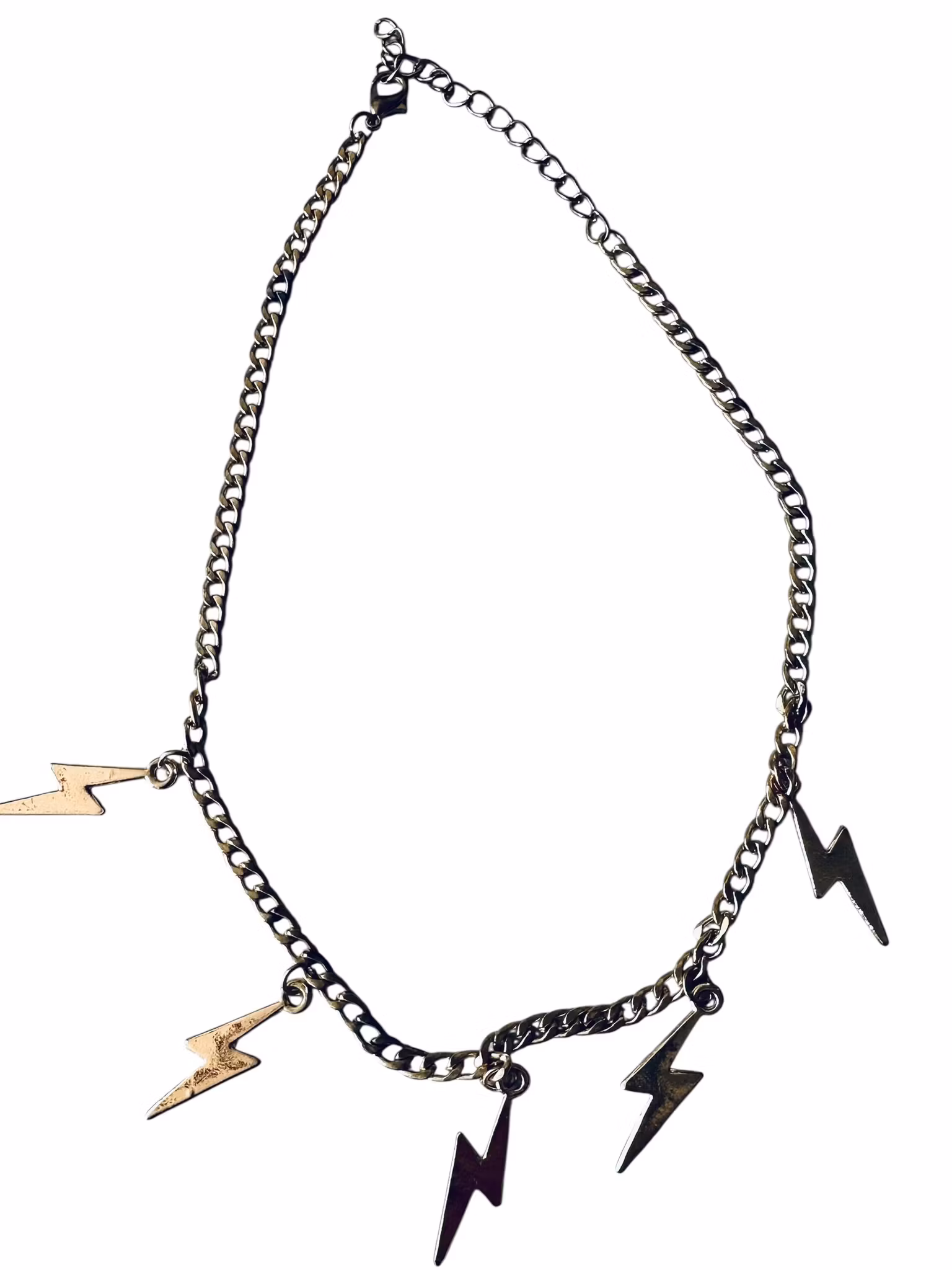 Halsband med blixtar