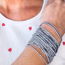 Maxat strassarmband