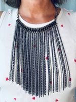 Halsband med kedjor