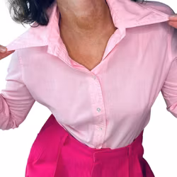 Vintage rosa skjorta 70-tal