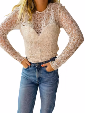 Malene Birger Laelia topp i spets