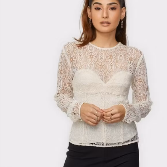 Malene Birger Laelia topp i spets