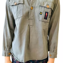 Vintage militärskjorta