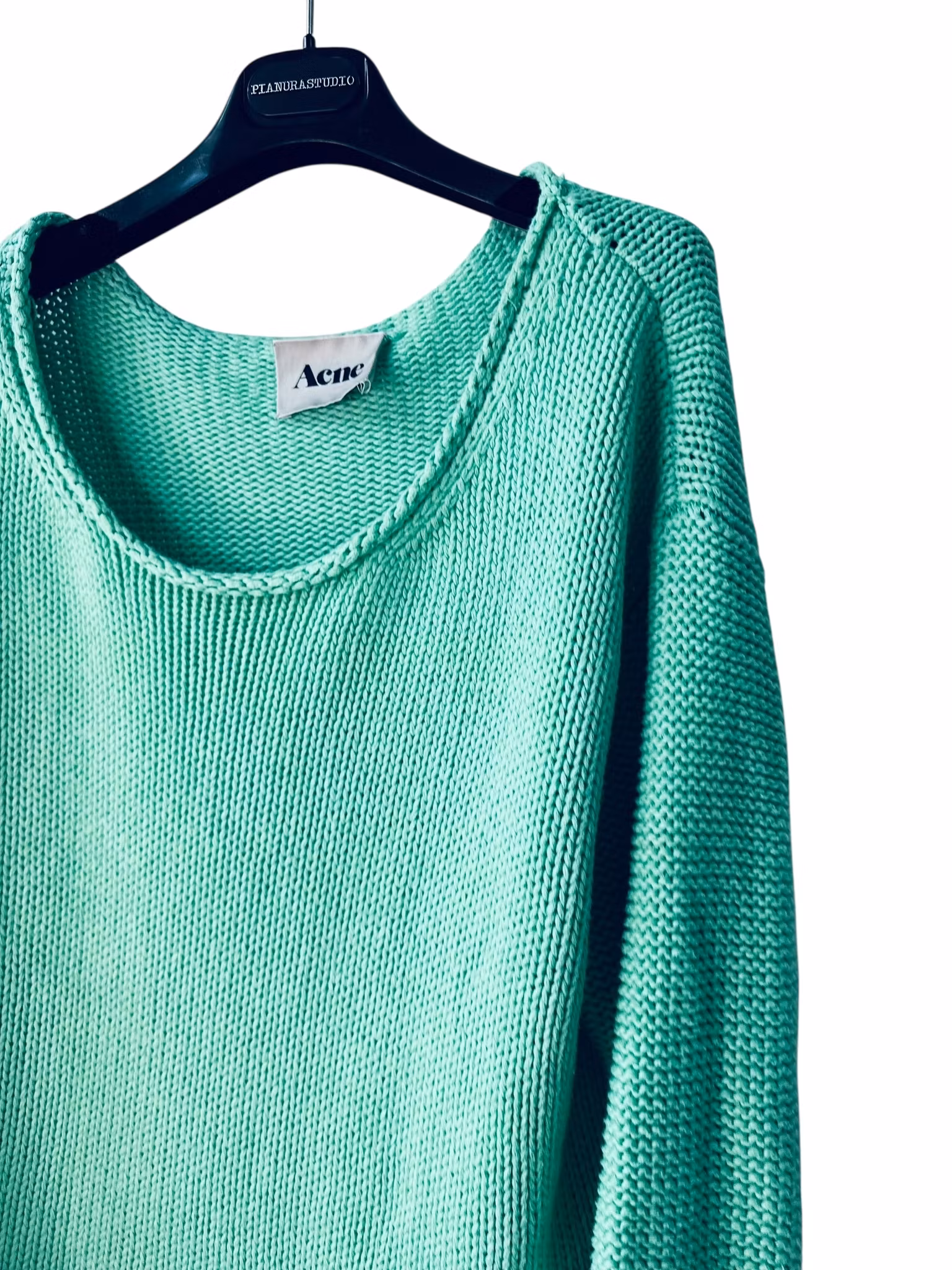 Acne Studios grön stickad tröja