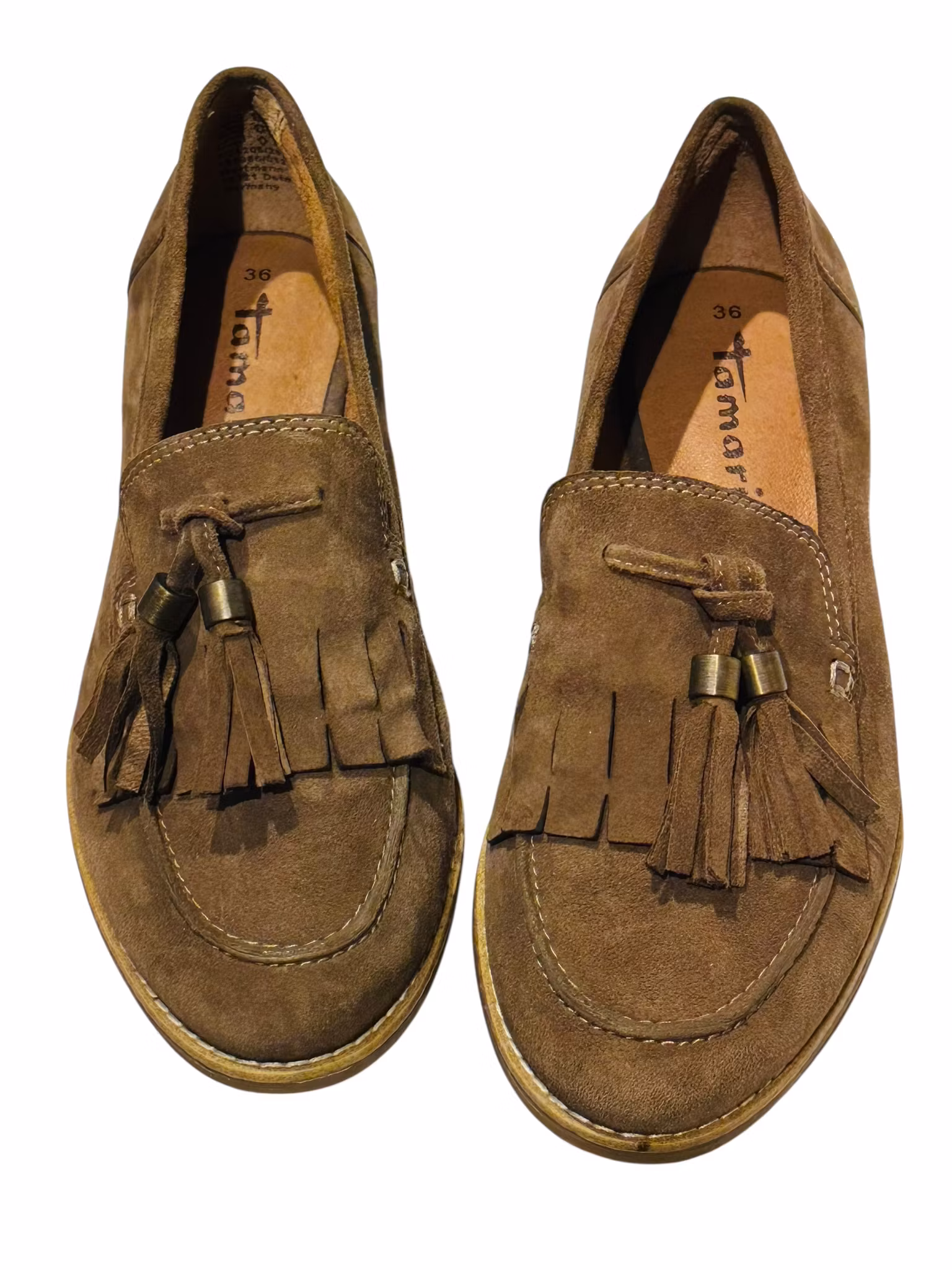 Tamaris loafers med tofs