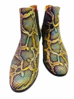 Snakeskin boots