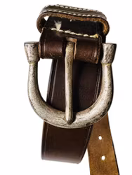 Italienskt vintage skärp i skinn