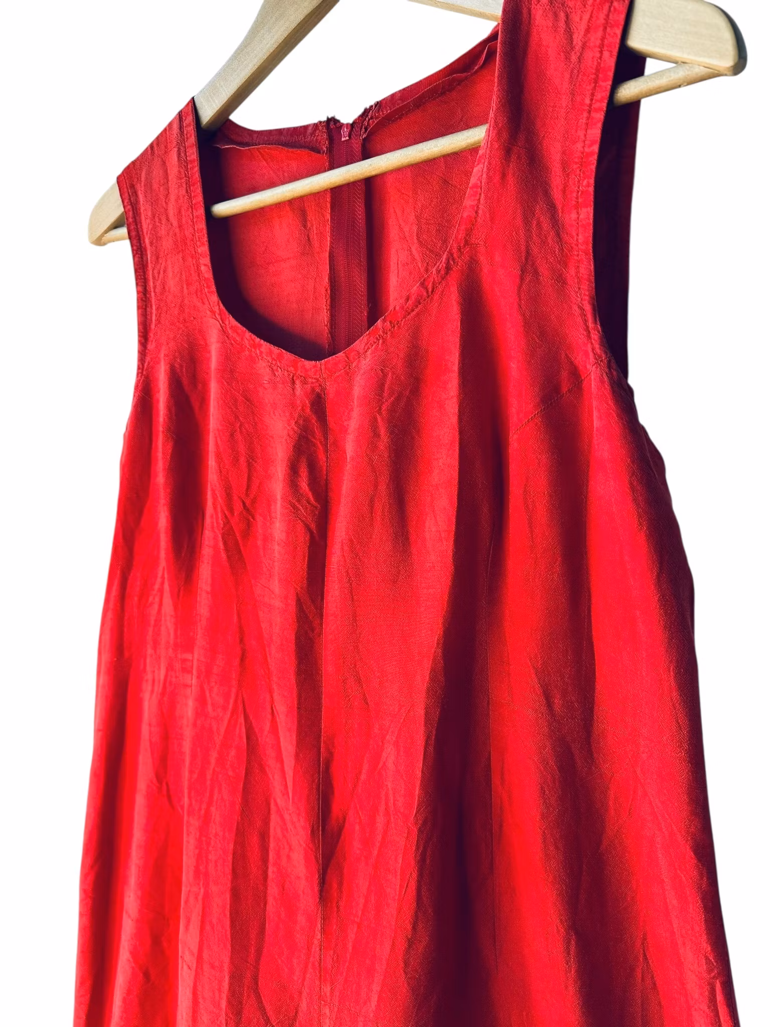 Röd jumpsuit