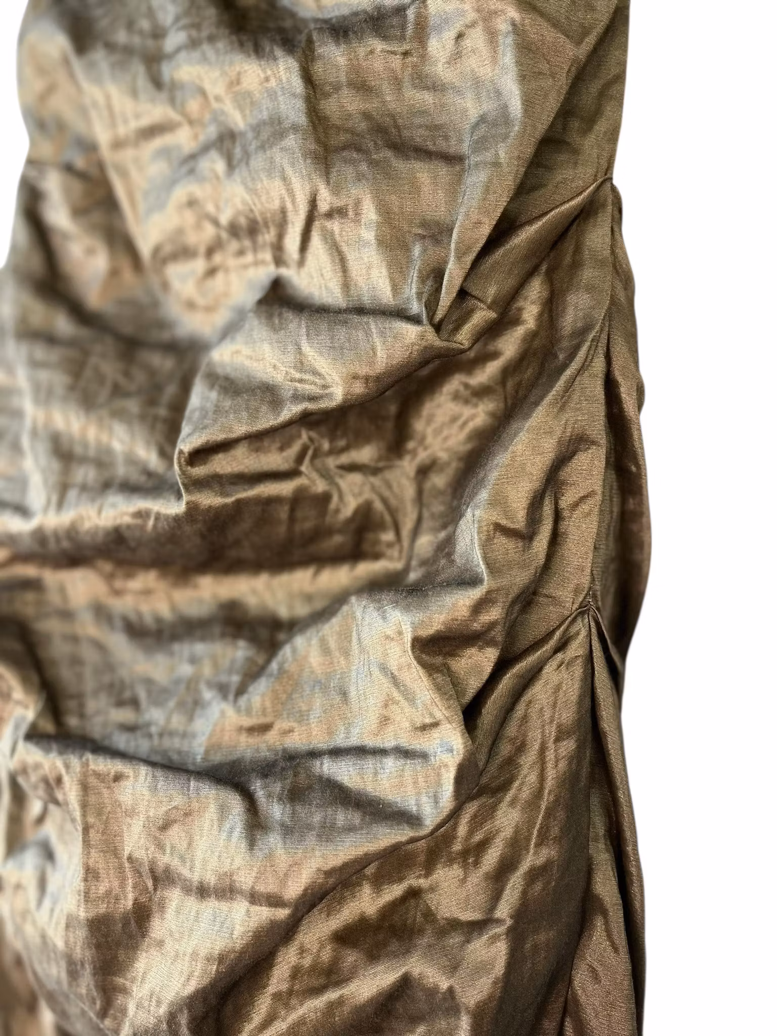 Nicole Miller lång sidenklänning