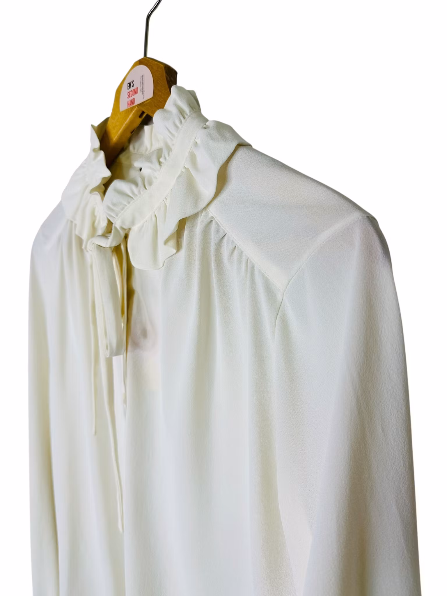 Vintage blus med söt krage
