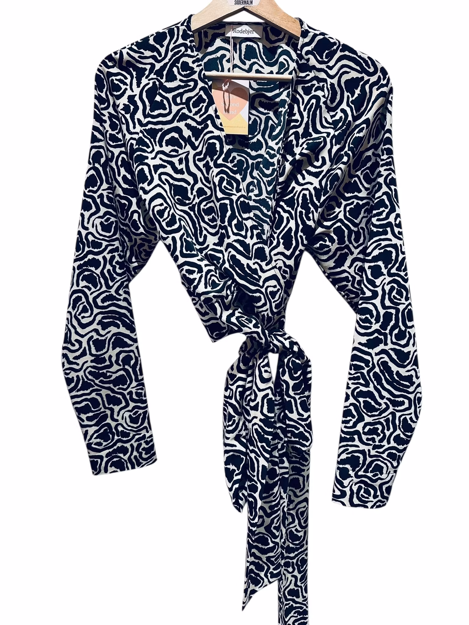 Rodebjer omlottblus "Dove"