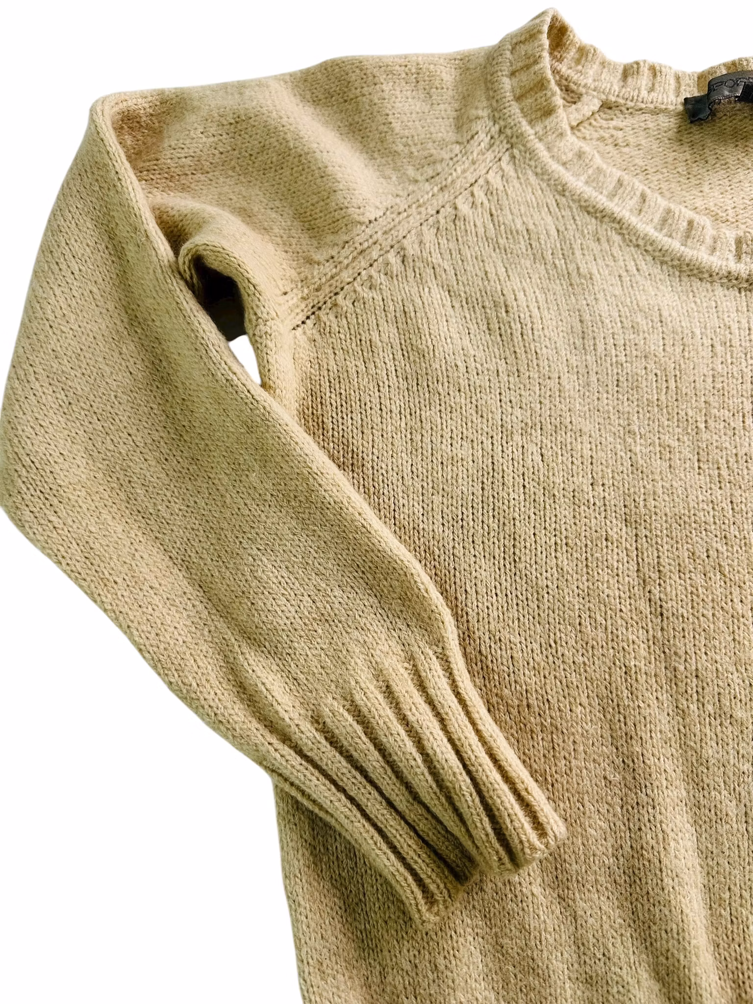 Sportmax tröja i ull/kamelhår