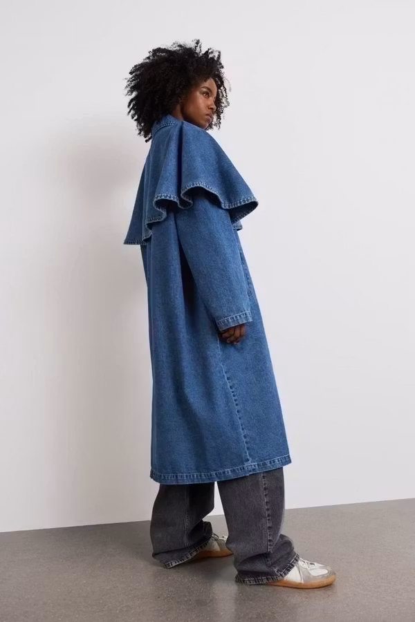 Trench i denim: Hanna MW x Gina