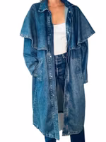Trench i denim: Hanna MW x Gina