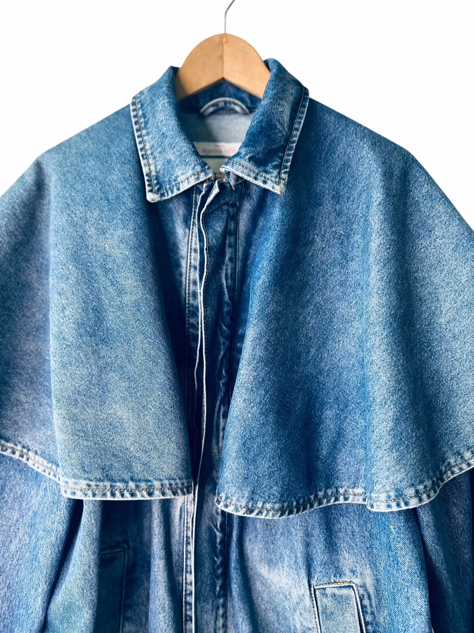 Trench i denim: Hanna MW x Gina