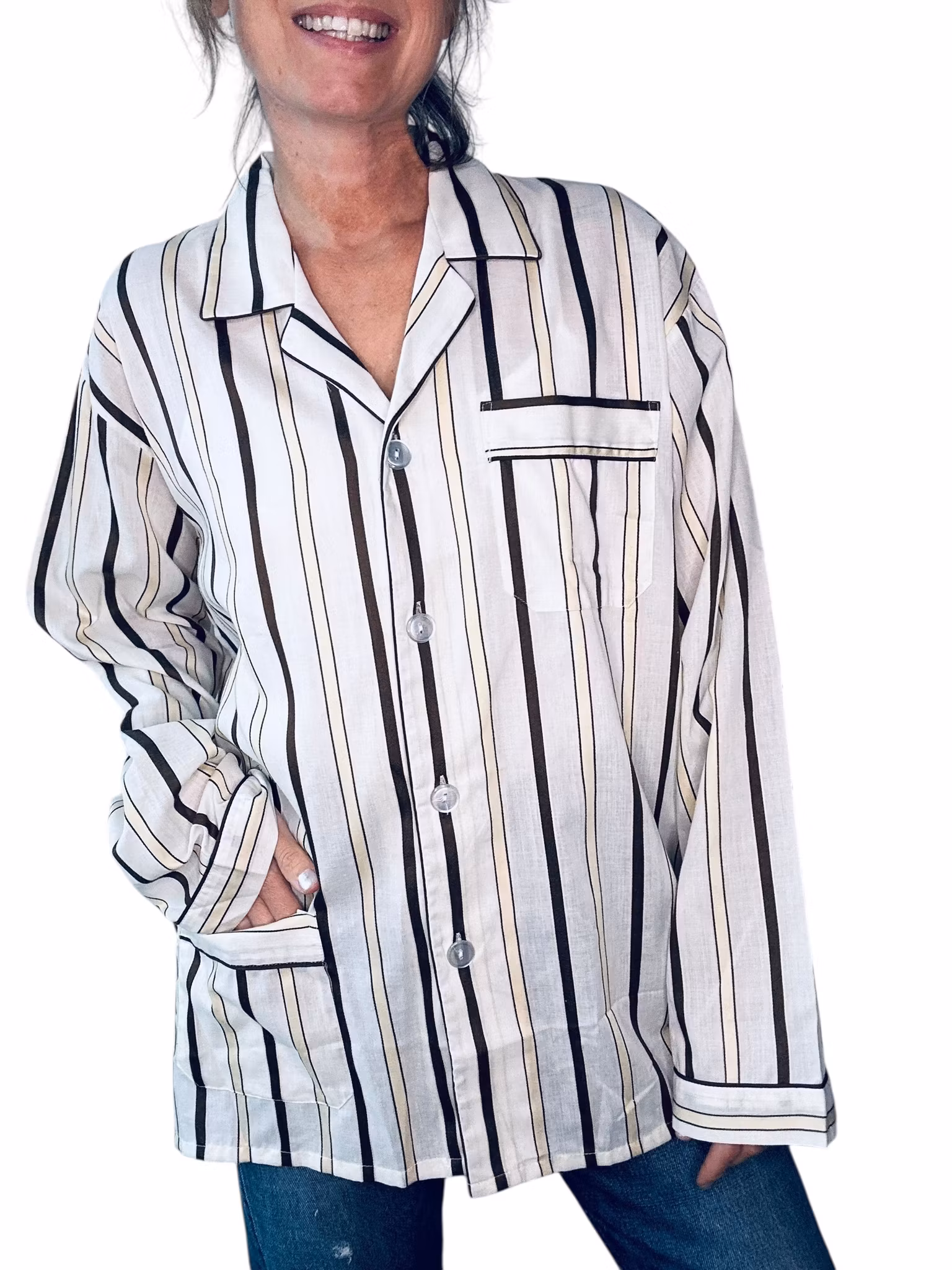 Vintage pyjamasjacka/kaftan