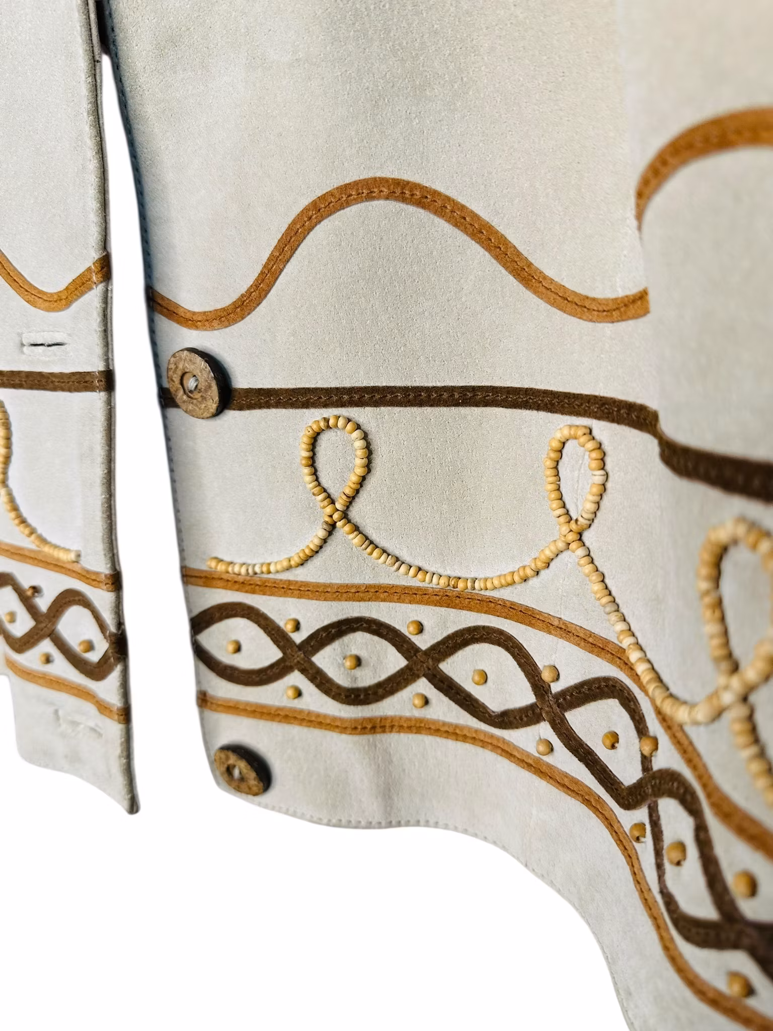 Bohemisk vintage mockajacka