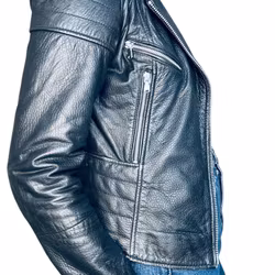 Klassisk svart biker