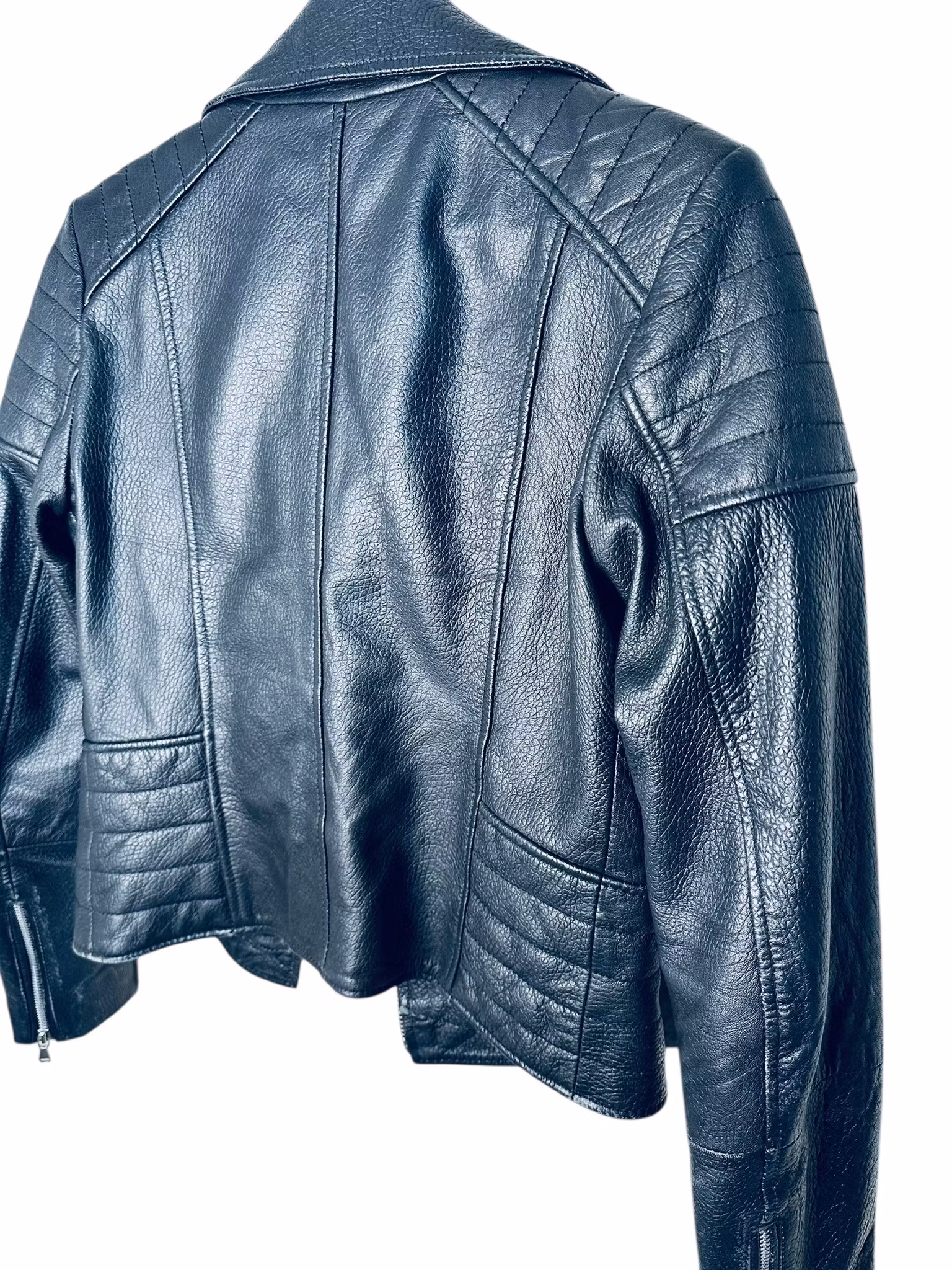 Klassisk svart biker