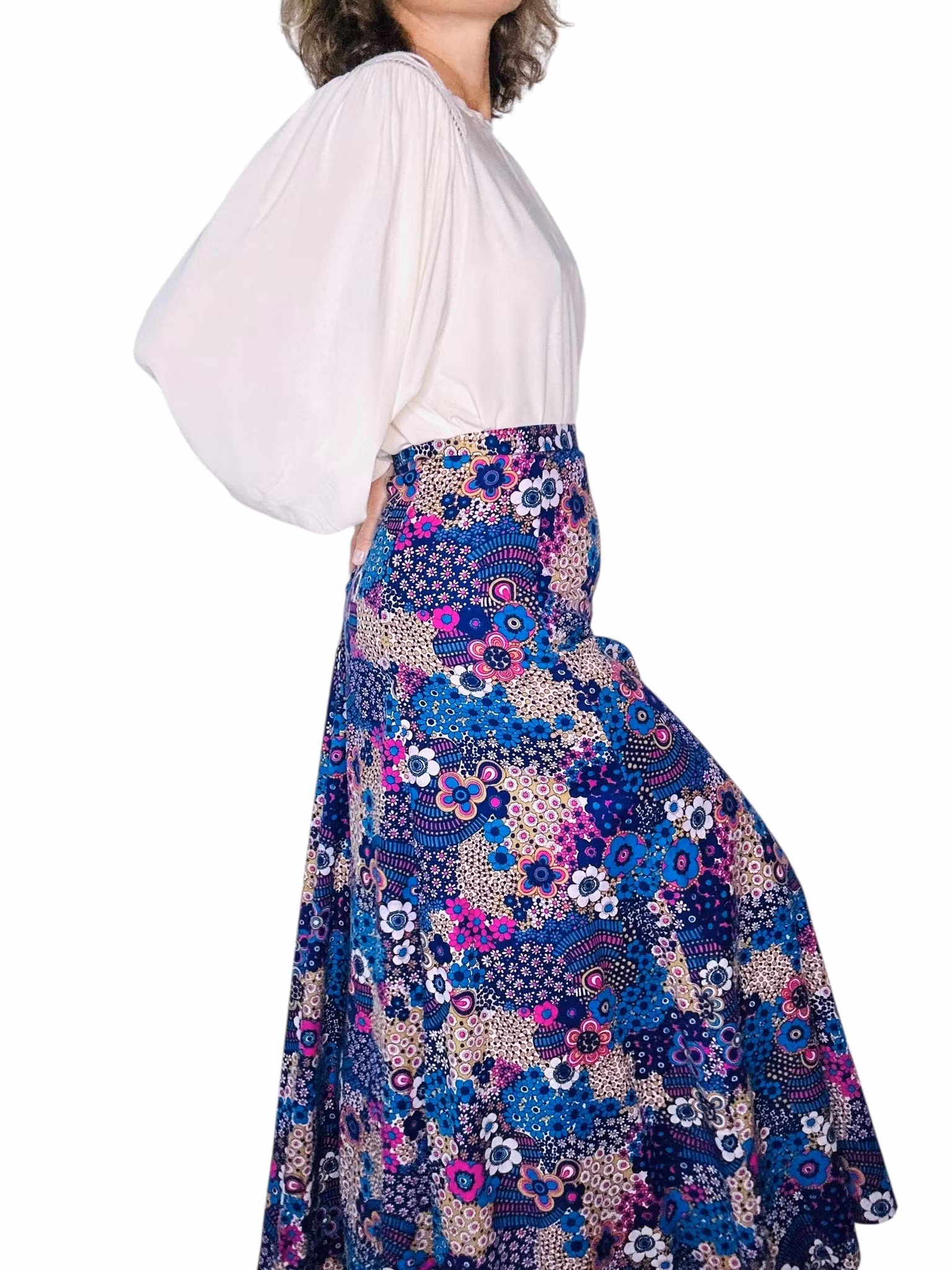 Vintage långkjol - 70-tal