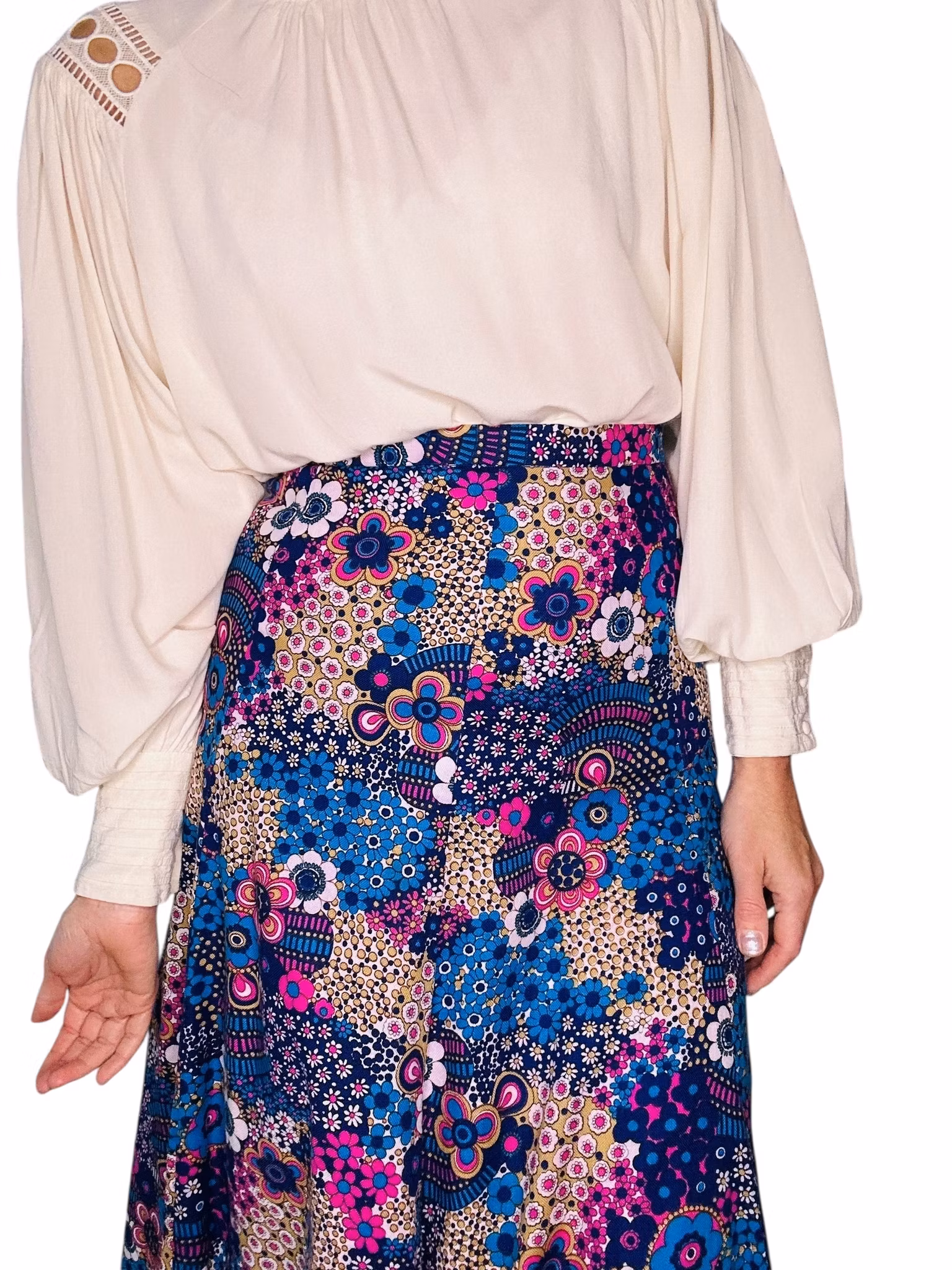 Vintage långkjol - 70-tal