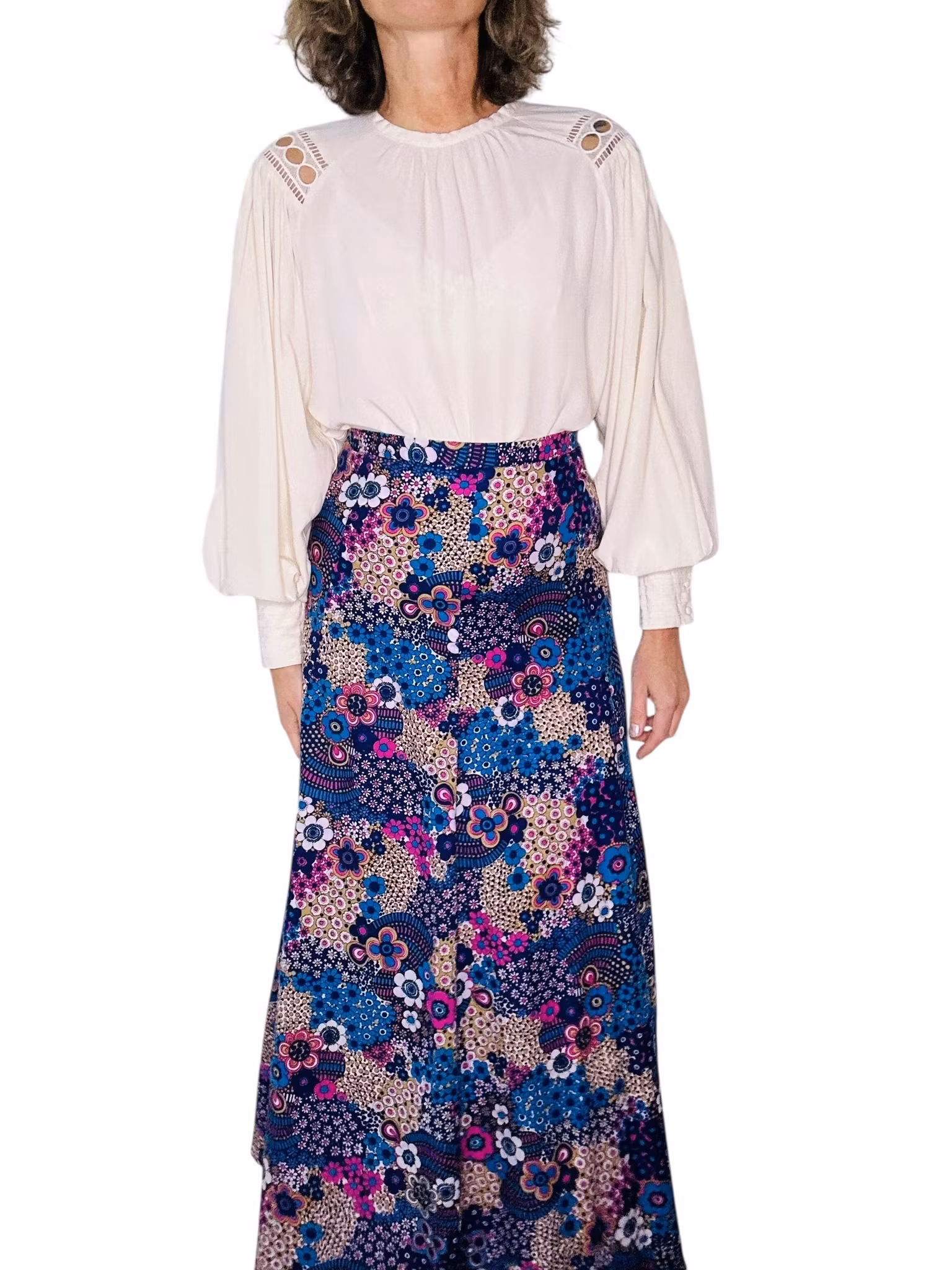 Vintage långkjol - 70-tal